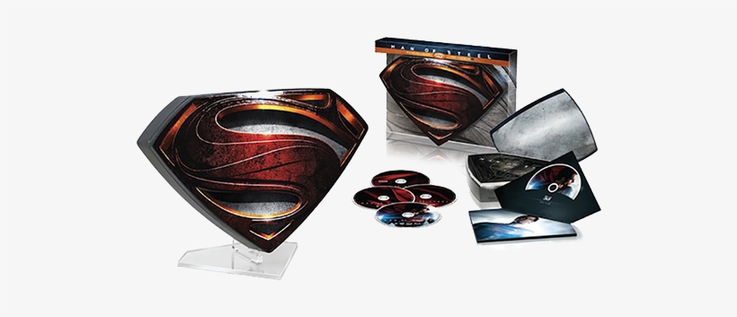 Man Of Steel - Man Of Steel 3d (2013) - (édition Limitée, Blu-ray, transparent png