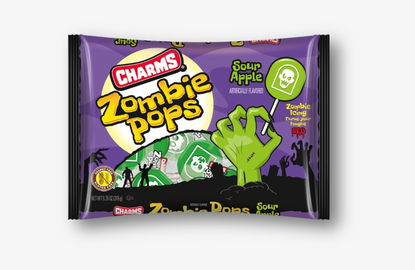 These Green Sour Apple-flavored Lollipops Feature A - Tootsie Charms Mini Pops, 325 Count, transparent png
