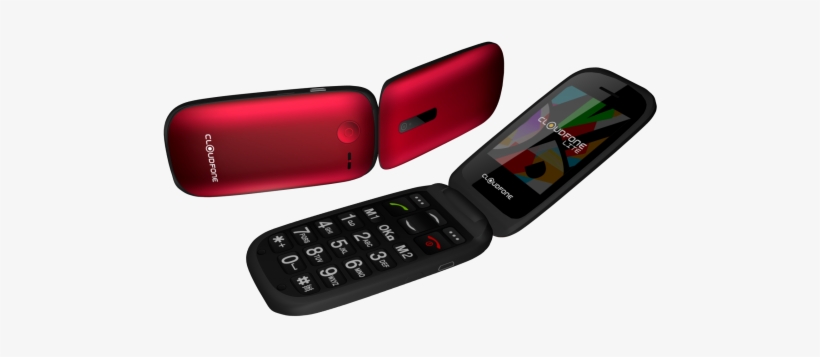 Cloudfone Lite Senior Flip, transparent png