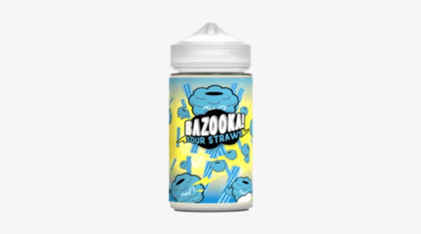 Blue Raspberry Sour Straws - Bazooka Blue Raspberry Sour Straws, transparent png