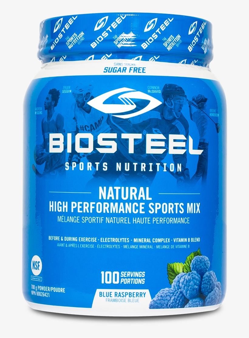 High Performance Sports Drink Mix / Blue Raspberry - Biosteel - High Performance Sports Drink - 12.7 Oz., transparent png