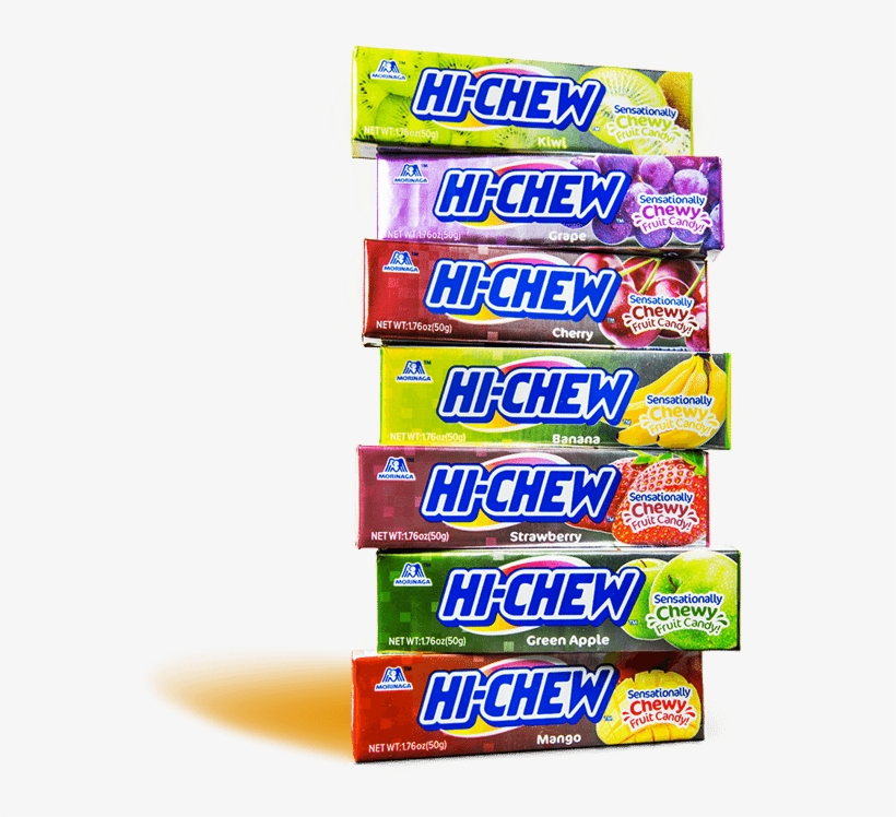 Product Stick Stack-1 - Hi Chew Grape Candy, transparent png