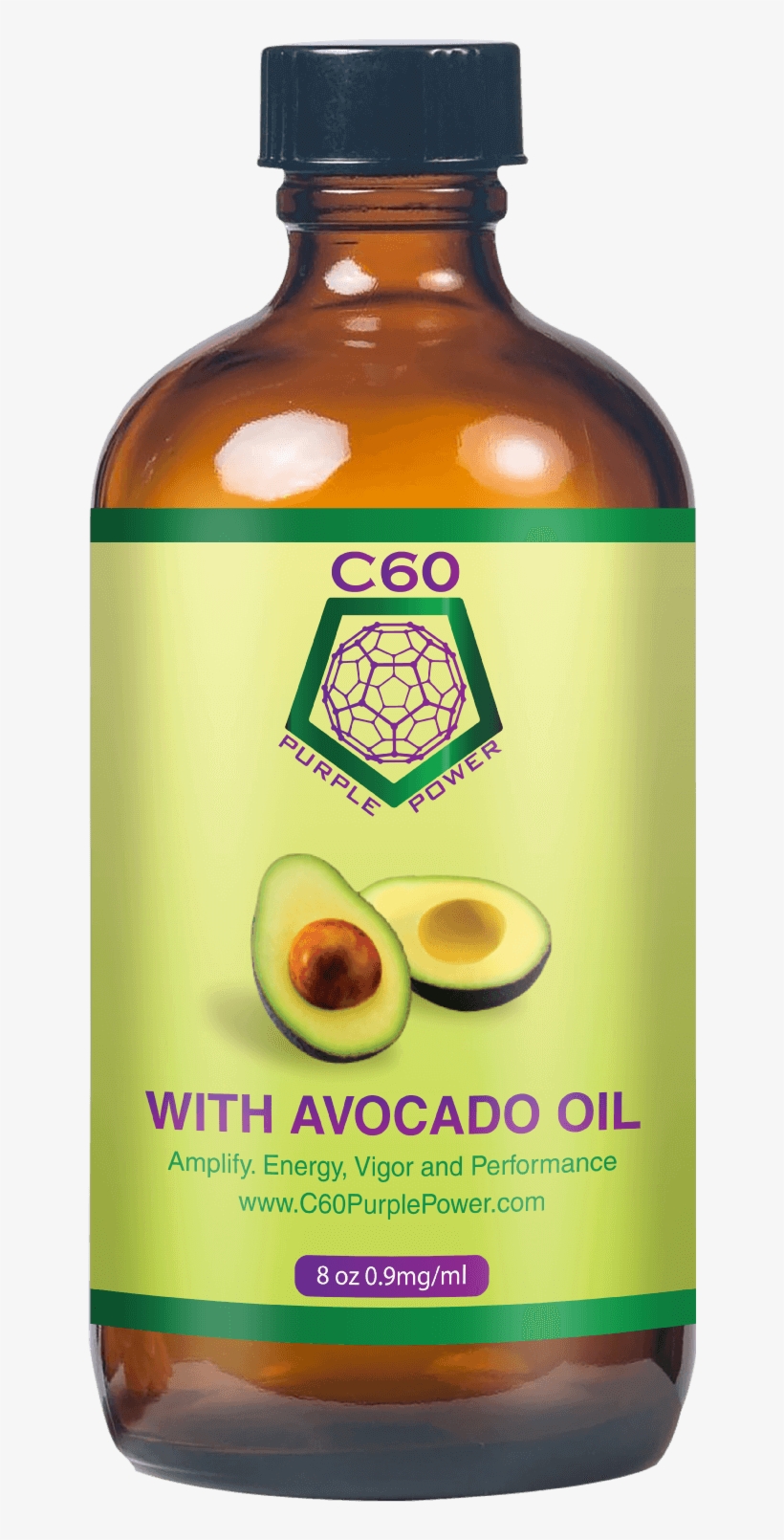 C60 Purple Power Avocado Oil - C60 Avocado, transparent png