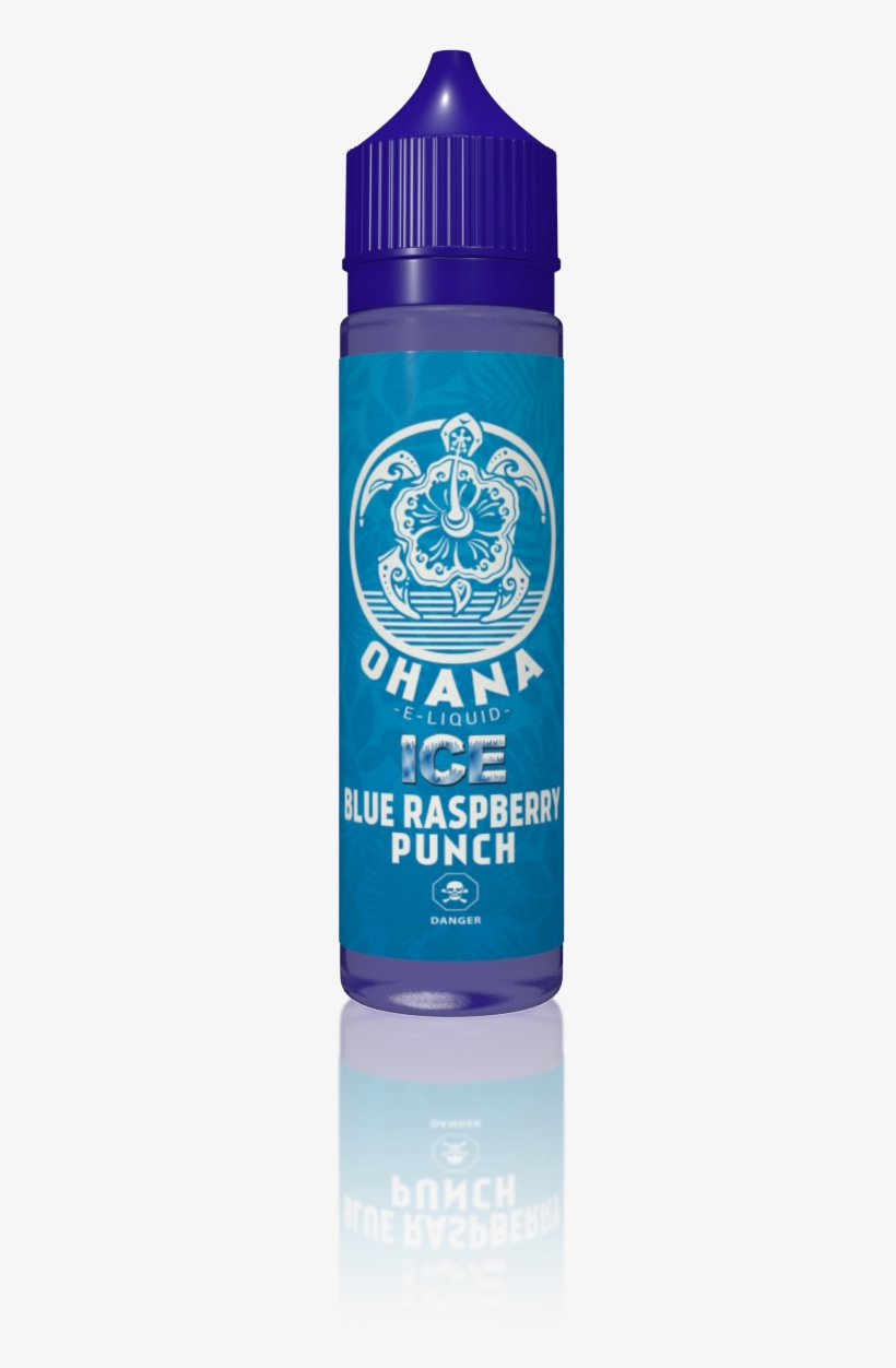 Blue Raspberry Ice By Ohana - Electronic Cigarette Aerosol And Liquid, transparent png
