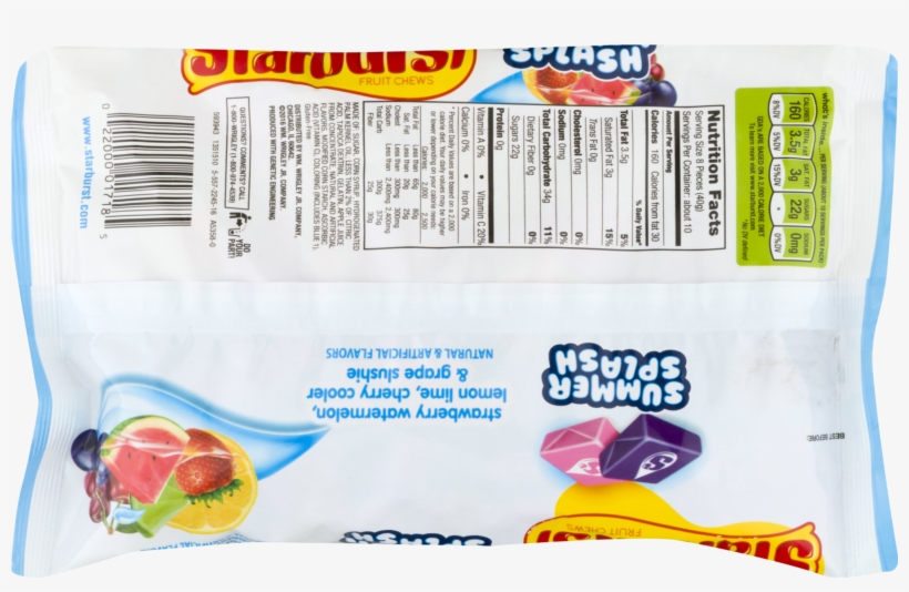 Starburst Summer Splash Chews 170g, transparent png