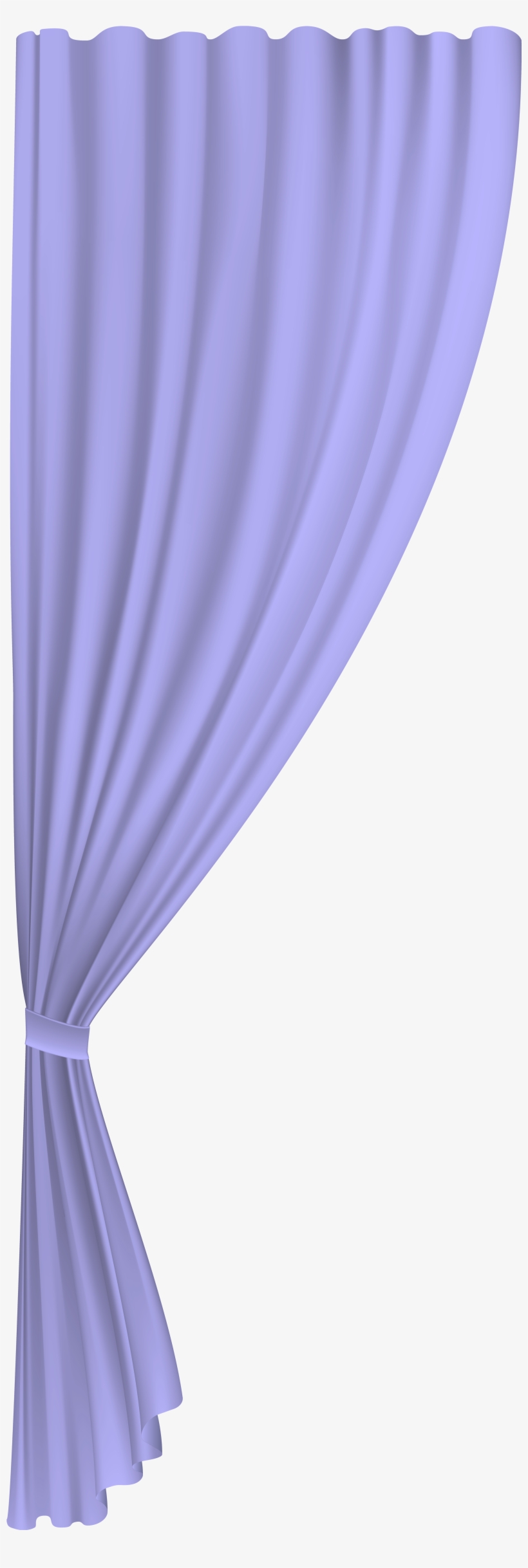 Curtains Clipart Animated - Curtain Clip Art Purple, transparent png