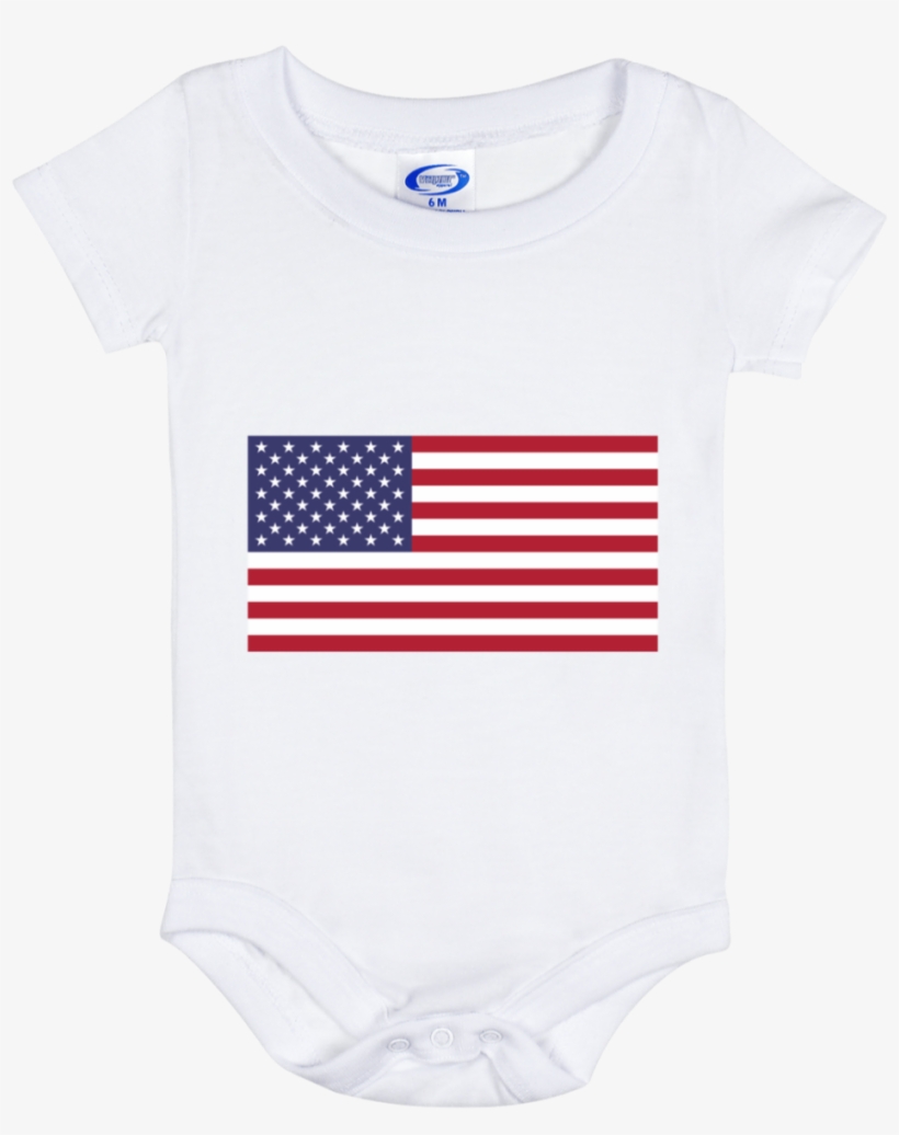 Usa Flag Baby Onesie 6 Month - Remembering 9 11 In 2018, transparent png