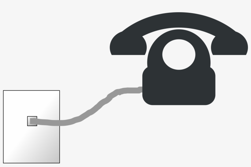 Lines Clipart Telephone Wire - Phone Line, transparent png