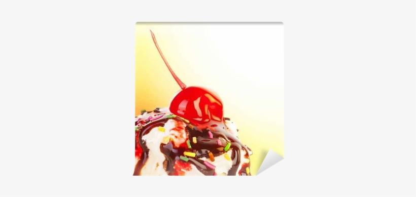 Ice Cream Sundae Background, transparent png
