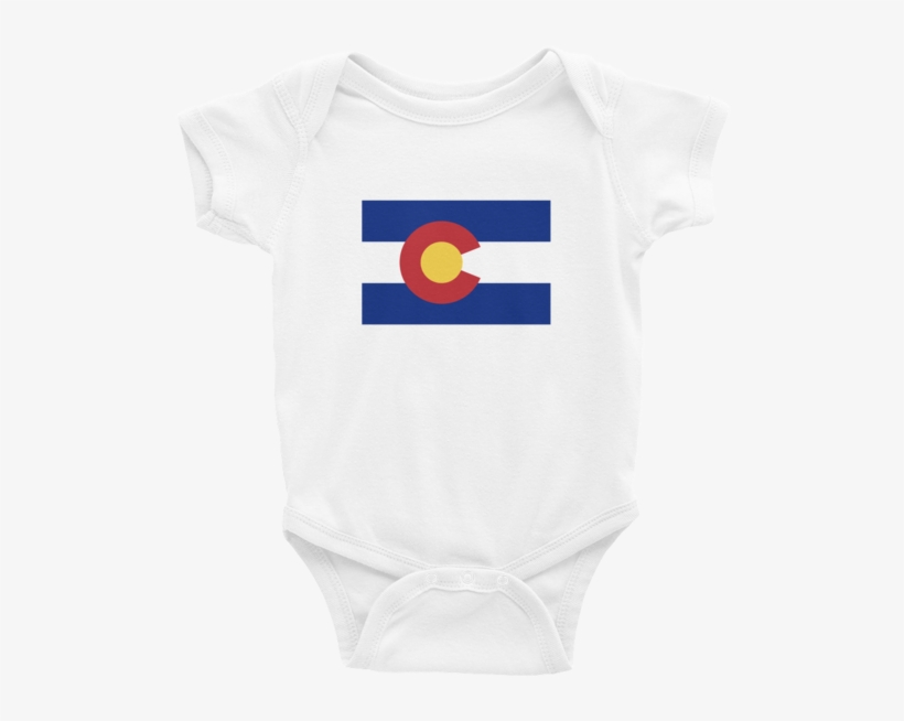 Colorado Flag Baby Onesie - Flag And Name Round Ornament, transparent png