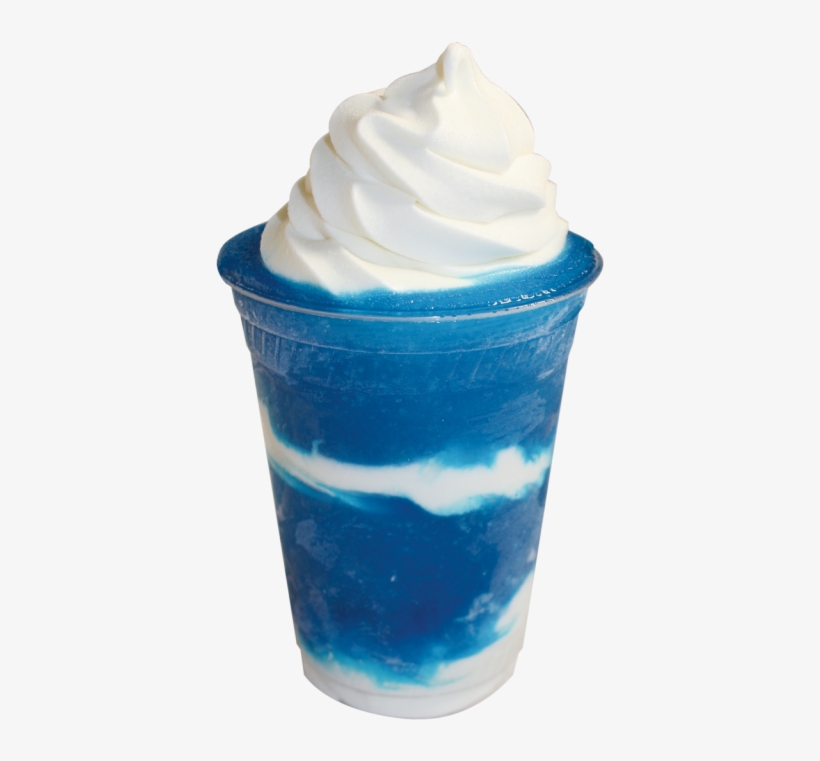 Blue Raspberry Creamsicle Slushies From The Chocolate - Ice Cream, transparent png
