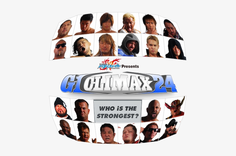 G124competitors - G1 Climax 2012, transparent png