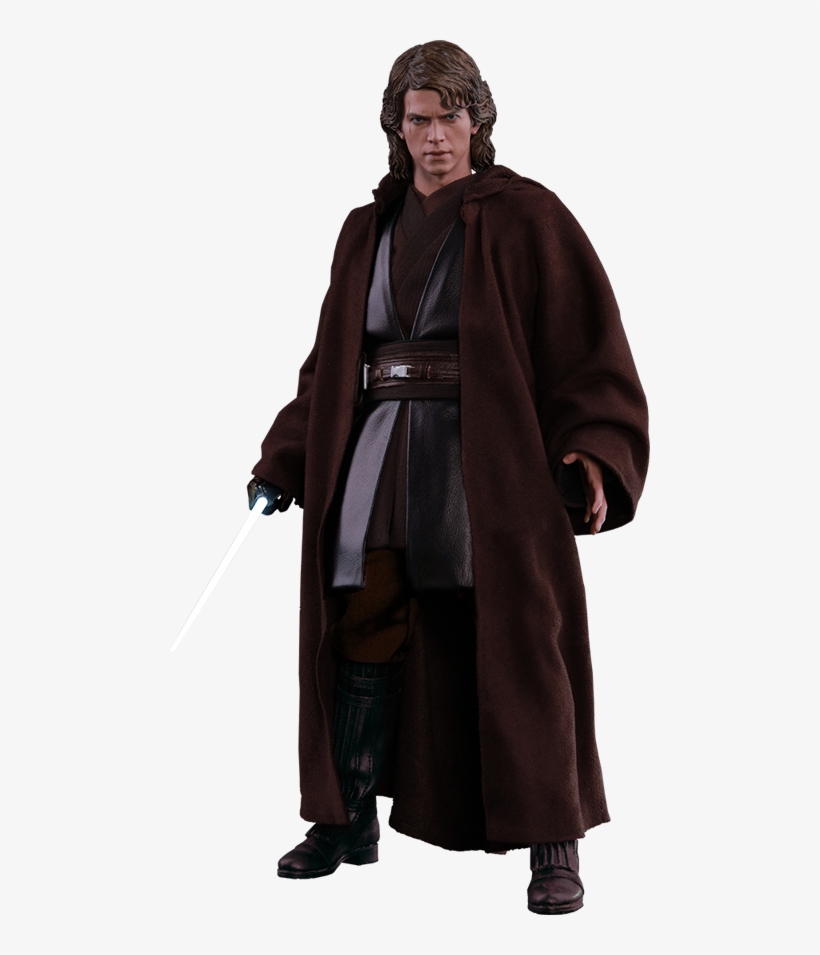 Anakin Skywalker Sixth Scale Figure By Hot Toys Mms437 - Hot Toys Star Wars Anakin Skywalker Figure 1:6 Scale, transparent png
