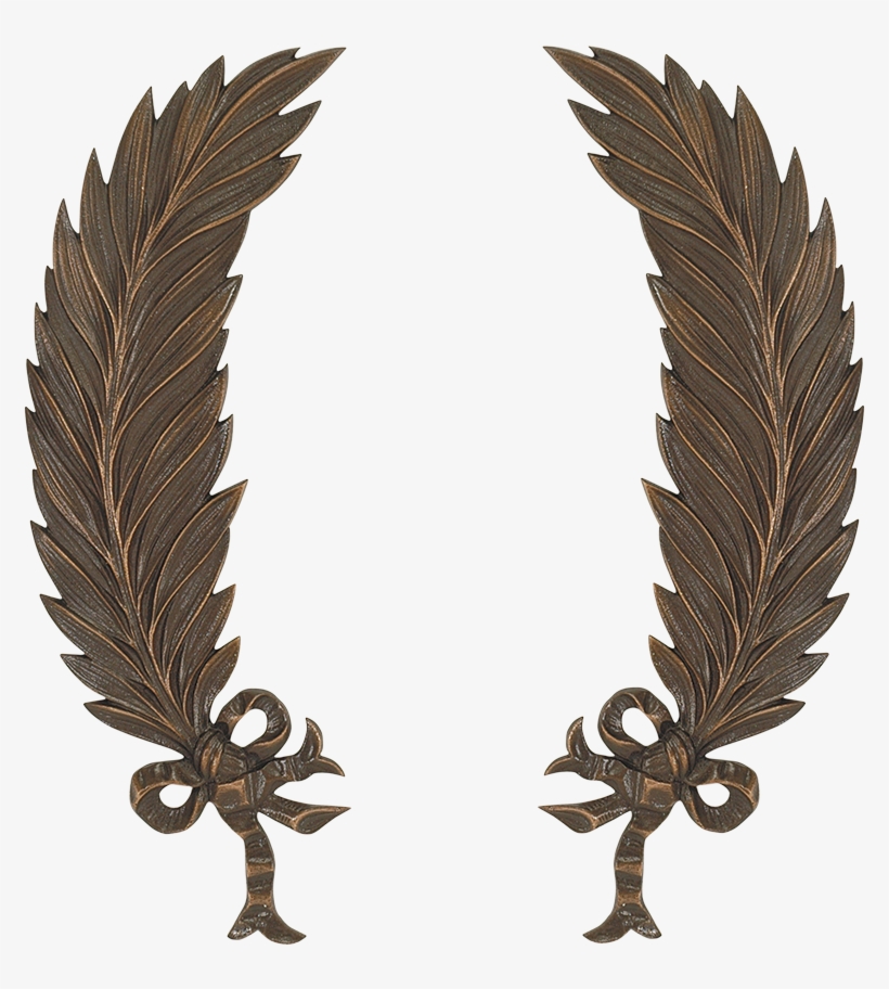Palm Branch - Earrings, transparent png
