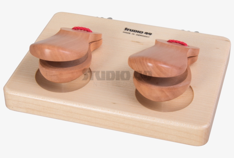 Kbr - Studio 49 Kbr Castanets - 2 On Wood Frame, transparent png