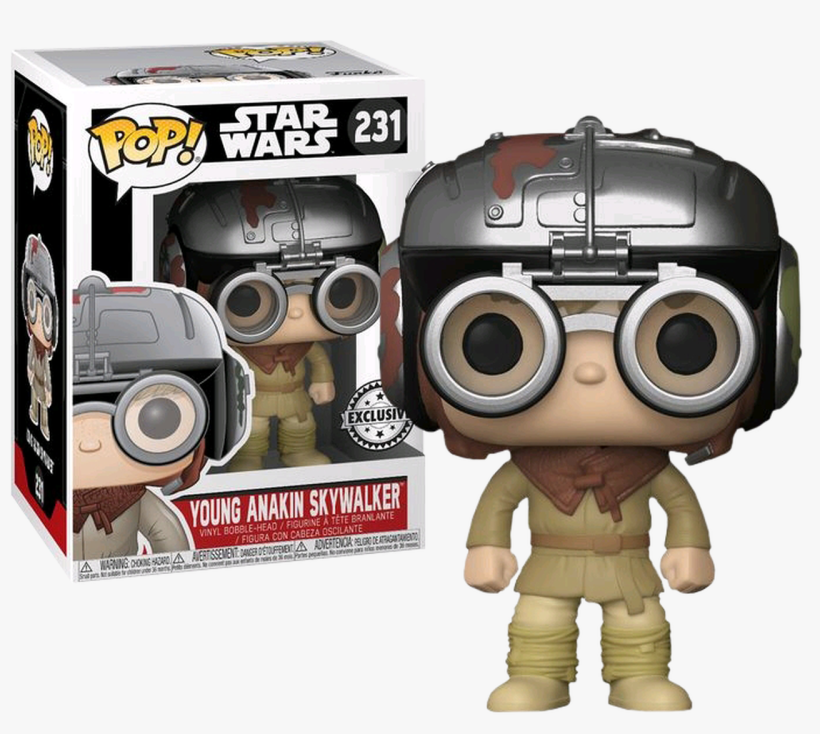 Young Anakin Podracer Pop E Rs - Young Anakin Skywalker Pop, transparent png