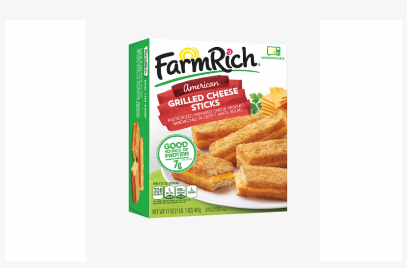 Farm Rich Grilled Cheese Sticks - Farm Rich Breaded Mozzarella Sticks - 24 Oz Box, transparent png