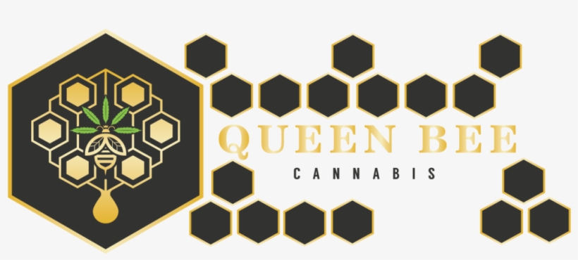 Qbc Banner With Gold Outline Black Hexagons, transparent png