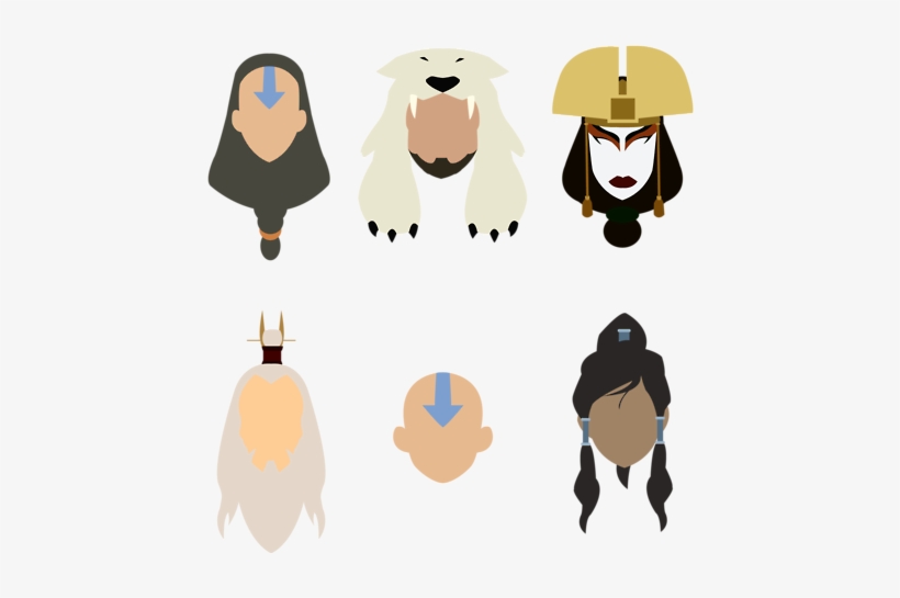 Feels, Avatar The Last Airbender, And My Babies Image - Korra Aang Roku Kyoshi Kuruk Yangchen, transparent png