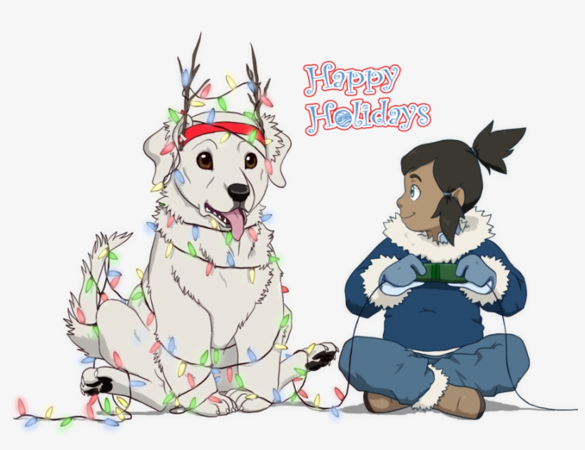 Aang Katara Zuko Korra Dog Like Mammal Dog Mammal Vertebrate - Cartoon, transparent png