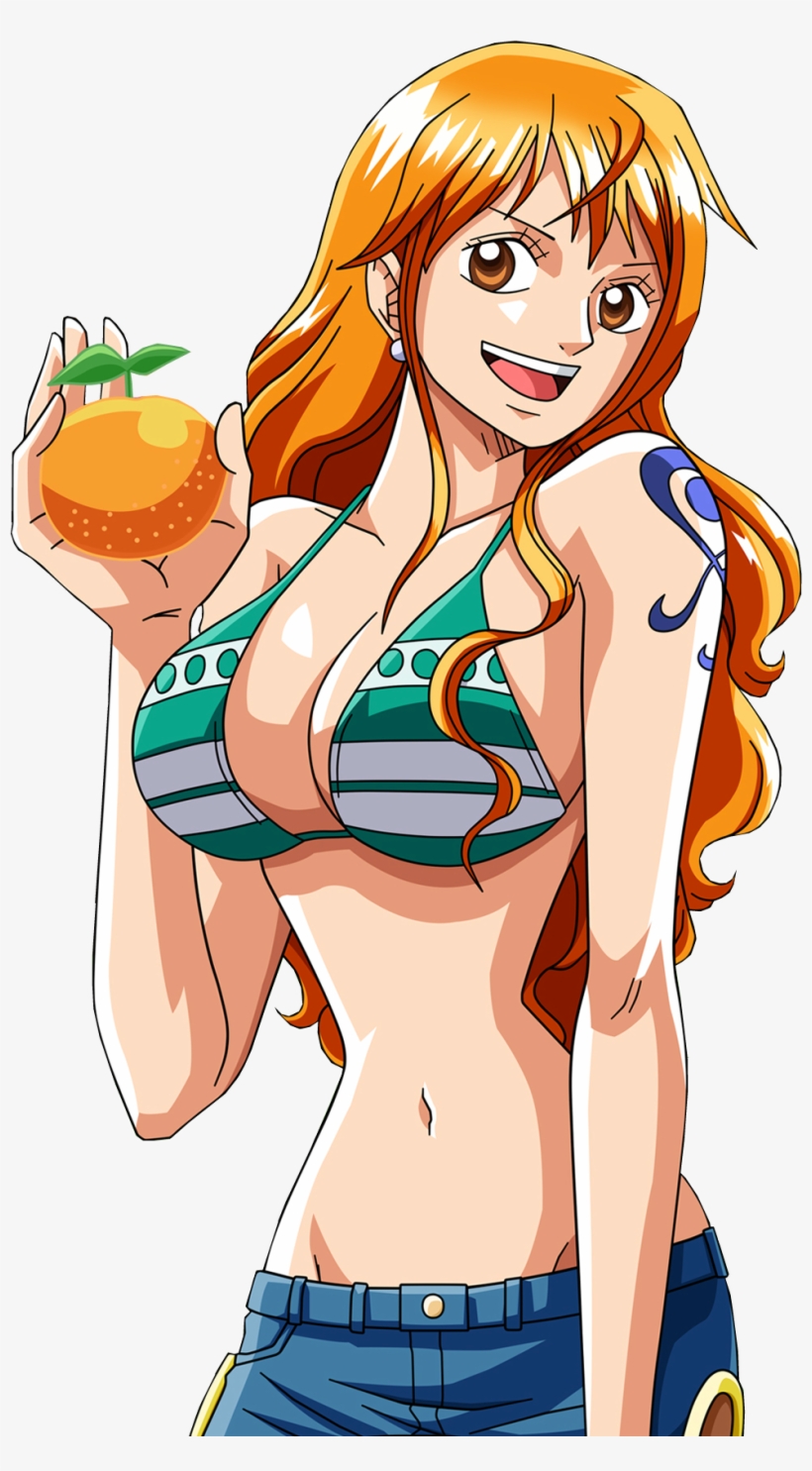 Nami Waifu - Nami Muscle, transparent png