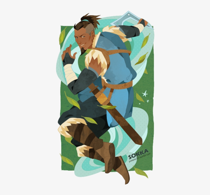 Sokka A Tla Lok Pinterest Avatar Korra And Aang Png - Adult Sokka Art, transparent png