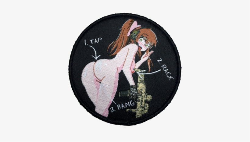 Tap Rack Bang Morale Patch, transparent png