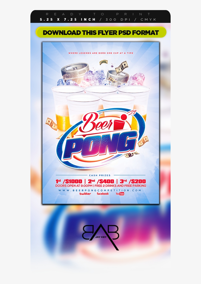 Beer Pong Psd, transparent png