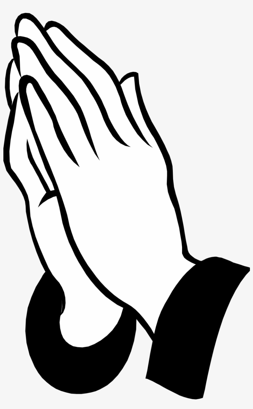 1 Thessalonians - Praying Hands Drawing Easy, transparent png