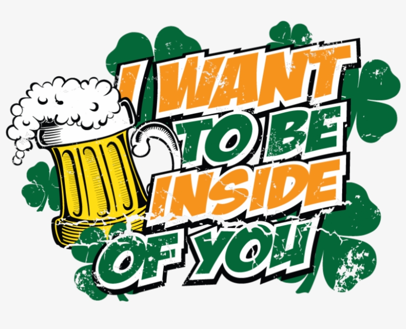 Funny St Patricks Day Drinking Irish Slainte - Beer Vector, transparent png