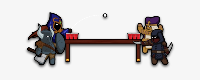 Beer Pong Role Playing Characters - Beer Pong, transparent png