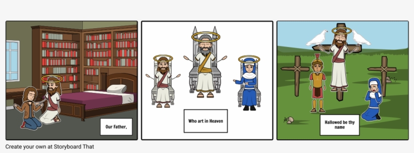 The Lord's Prayer - Cartoon, transparent png