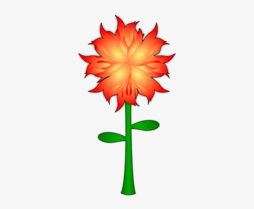 Fire Flower Svg Clip Arts 330 X 593 Px, transparent png