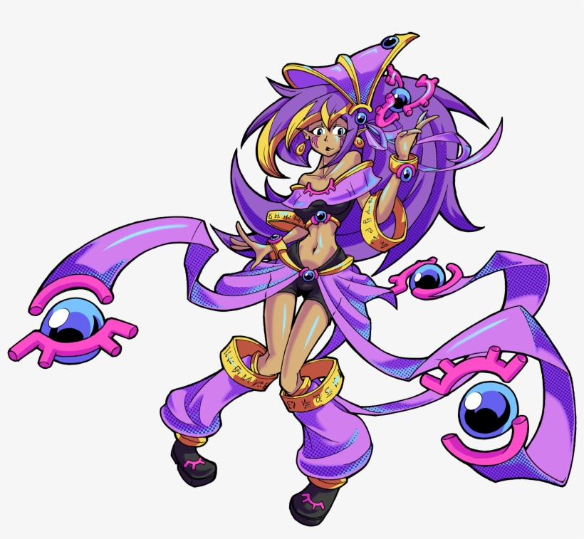 Original) Loading Dark Magician - Shantae Dark Magician Girl, transparent png