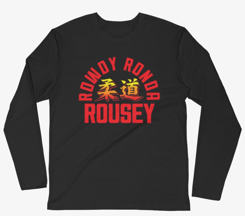 Ronda Rousey "judo" Long Sleeve - Unisex Banjo Tree Thermal (organic/rpet Blend), transparent png