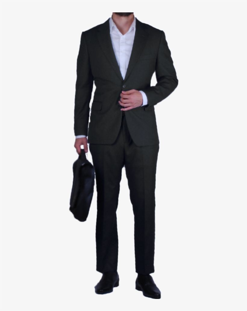 Black Cashmere Wool Suit Suit Image - Suit, transparent png