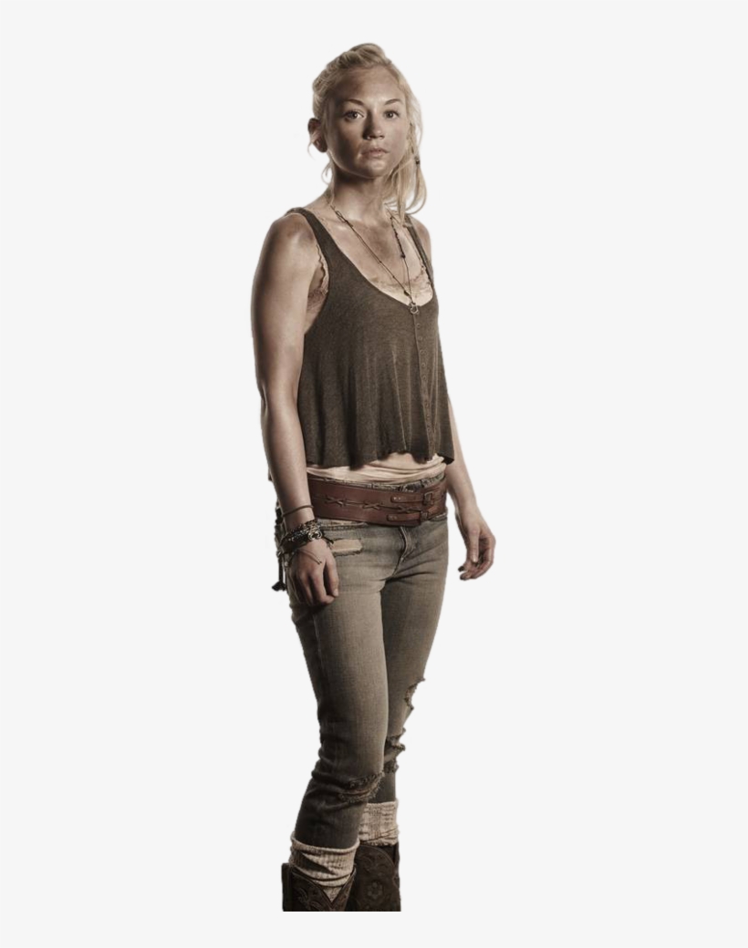 Beth Season 4 The Walking Dead Render By Twdmeuvicio-d6ob7yo - Emily Kinney Walking Dead, transparent png