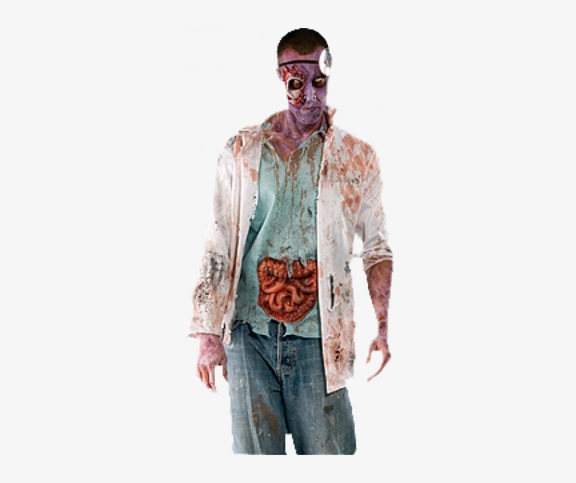 The Walking Dead - Halloween Doctor Face Paint, transparent png