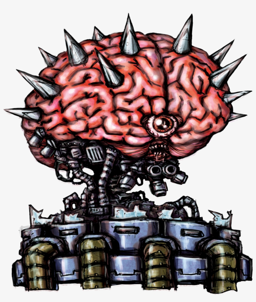 Mother Brain - Mother Brain Metroid, transparent png