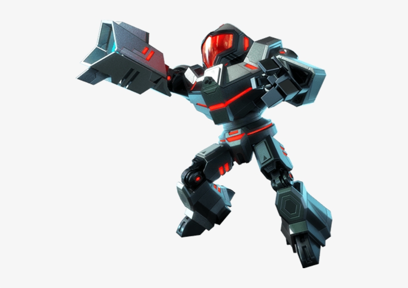 Federation Force For Nintendo 3ds - Metroid Prime Federation Force Mech, transparent png