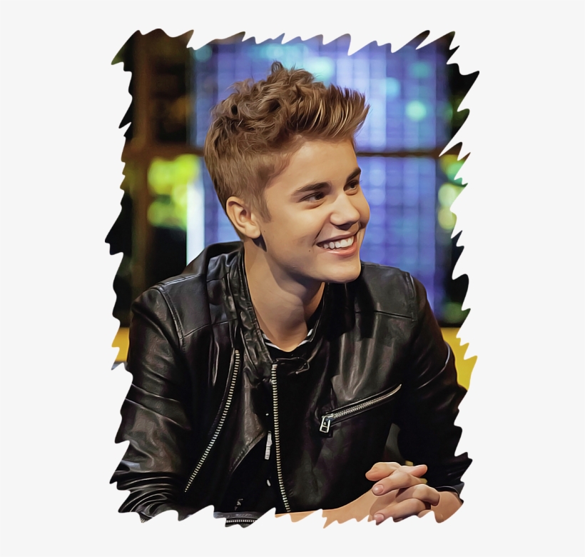 Bleed Area May Not Be Visible - Justin Bieber Jonathan Ross, transparent png