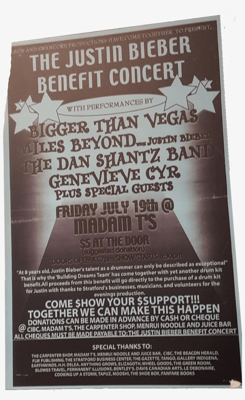Justin Bieber Exhibit Museum Drum Kit Fundraisingposter - Museum, transparent png