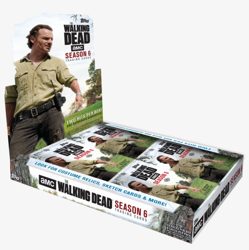 2017 Topps The Walking Dead - Topps Walking Dead Season 6, transparent png