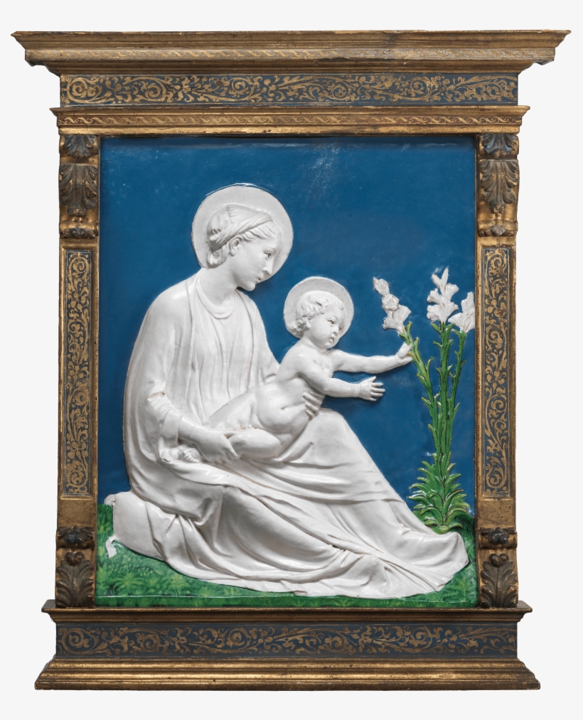 Madonna And Child - Madonna And Child Luca Della Robbia, transparent png