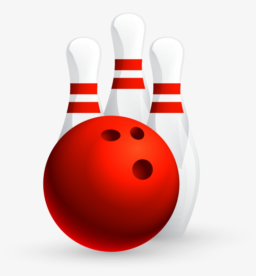 Picture Free Download Ball Ten Pin Game League Tenpin - Bowling Ball And Pins Png, transparent png