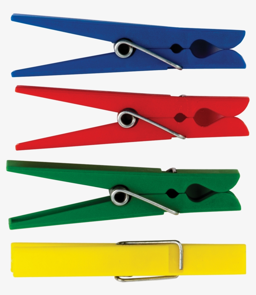 Tcr20649 Plastic Clothespins Image - Plastic Clothespins, transparent png