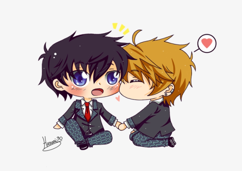 Yaoi Commission By Hanani90 D3f3drf - Anime Chibi Yaoi Png, transparent png