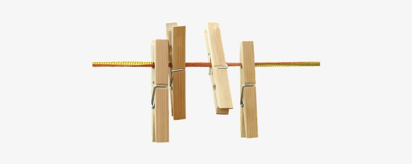 Clothespins, Isolated, Wood, Leash - Clothespin, transparent png