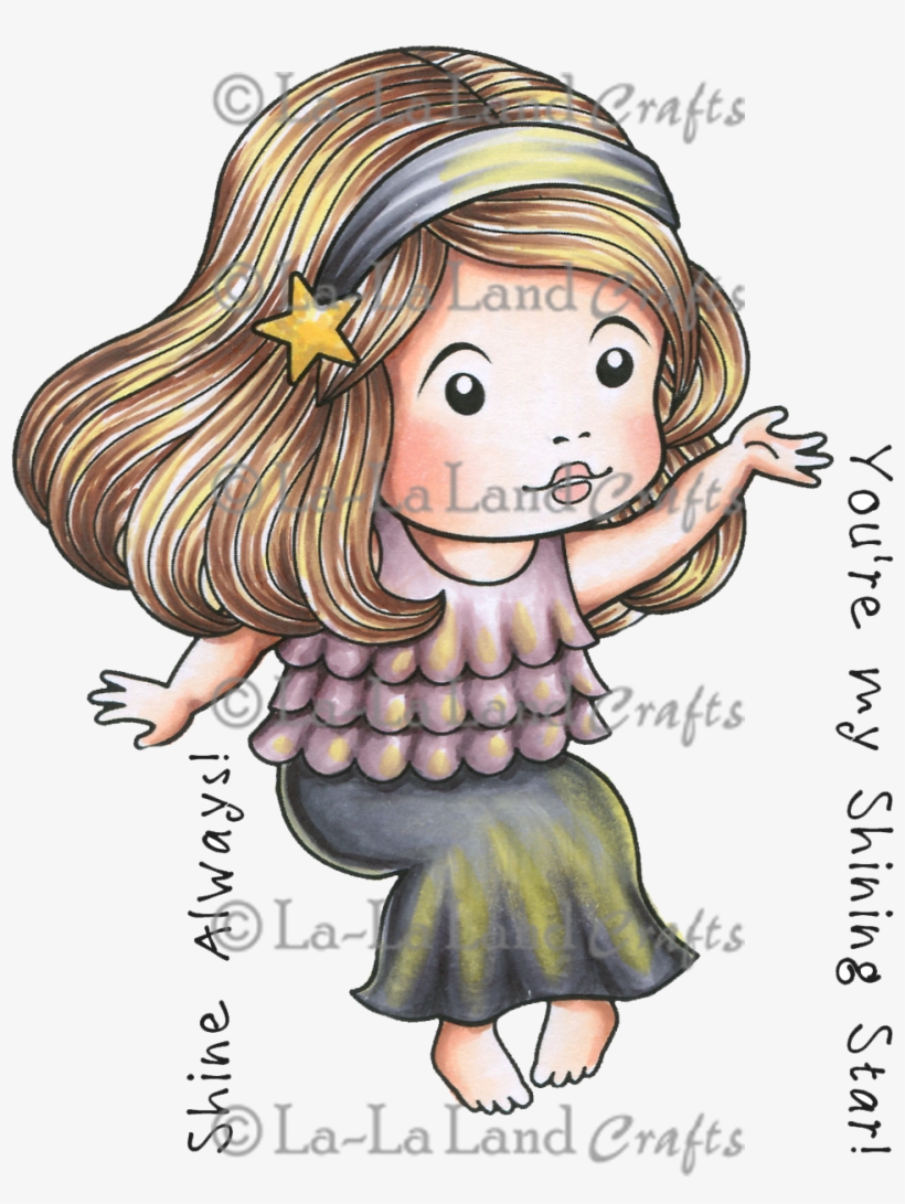 Store Search - La-la Land Cling Stamps 11cm X 8.9cm -shining Star, transparent png