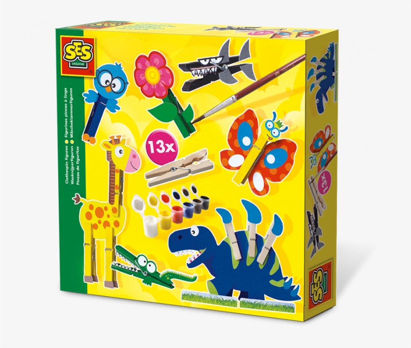 Ses Clothespin Figures, transparent png